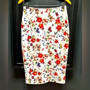 Express High Waisted Knee Length Pencil Skirt